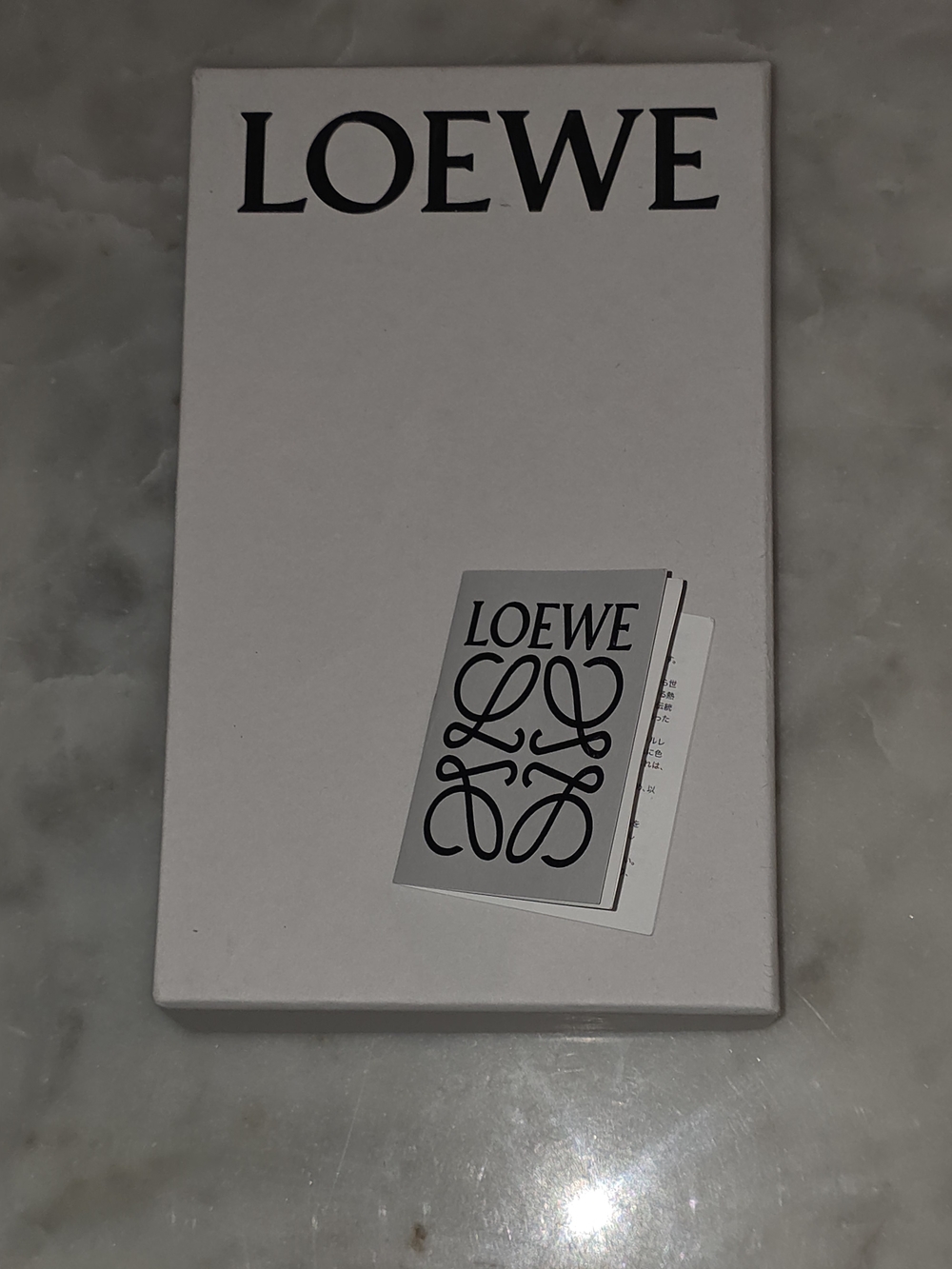LOEWE White Gift Box-5.5"Wx9"H